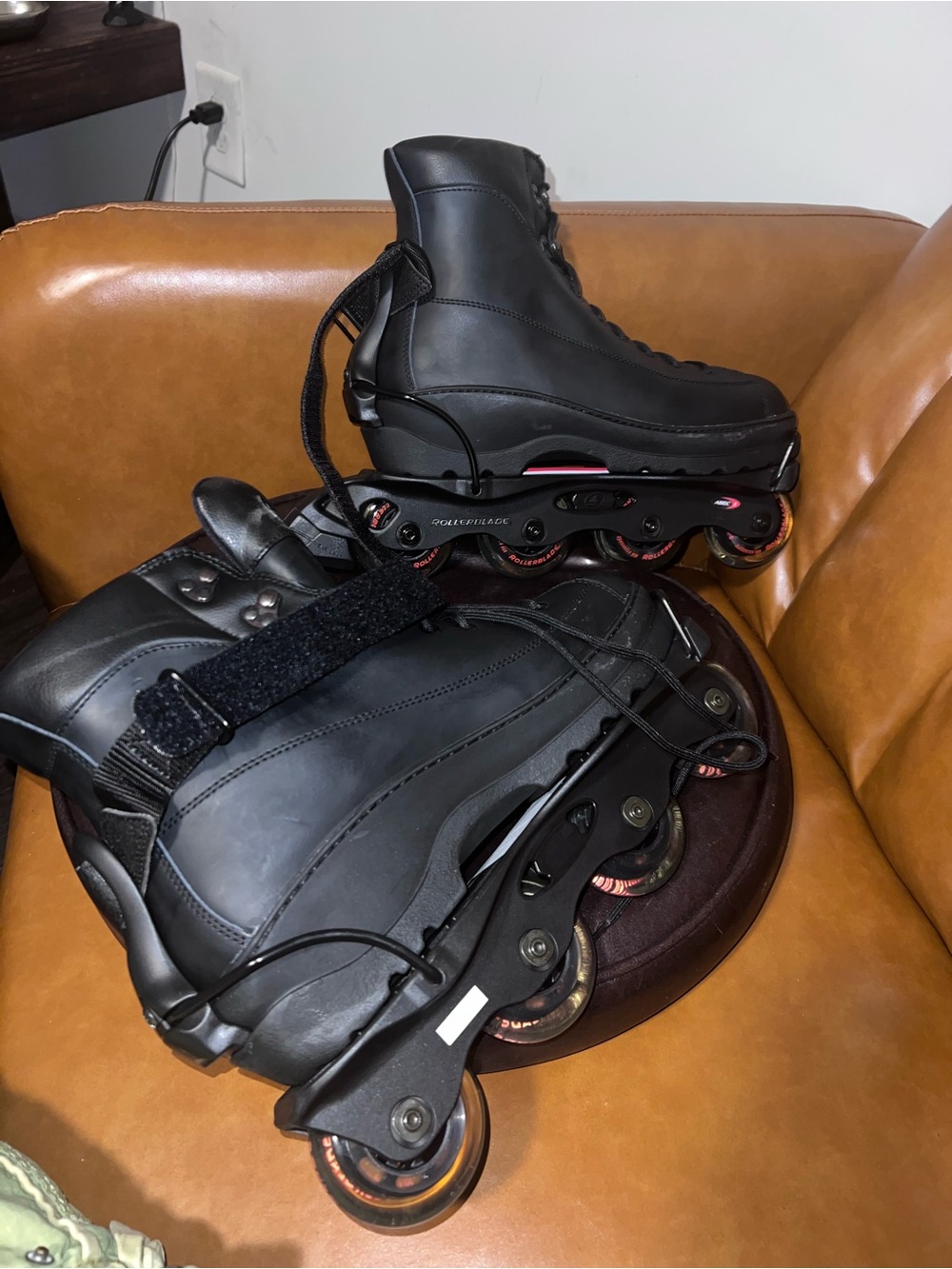 Rollerblade WBS Derby inline leather skates made in italy men’s size 11